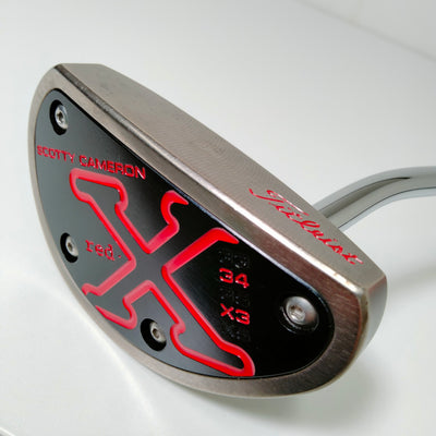 Scotty Cameron 2007 Red X 34in Putter RH with Headcover