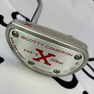 Scotty Cameron Red X Putter 35in LH with Headcover