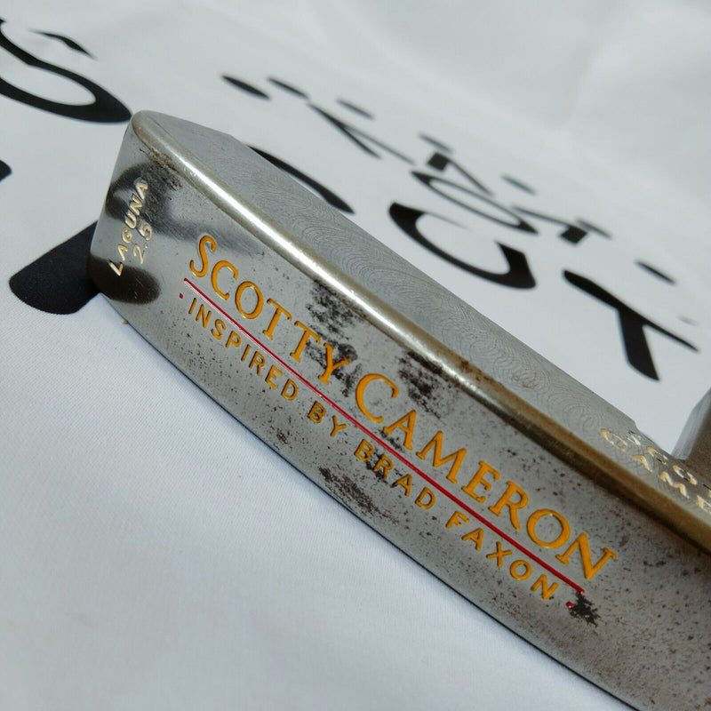 Scotty Cameron INSPIRED BY BRAD FAXON LAGUNA 2.5 Putter 33.5in RH with Headcover