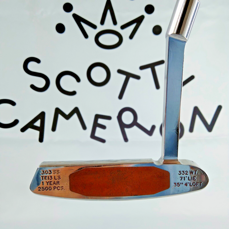 Scotty Cameron TeI3 1998 Xperimental Prototype 35in RH with Cover