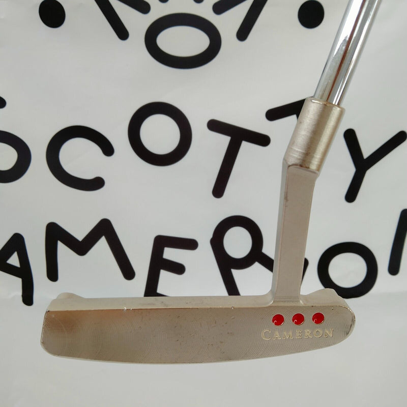 Scotty Cameron Pro Platinum Laguna Mid Slant 35in Putter RH with Headcover