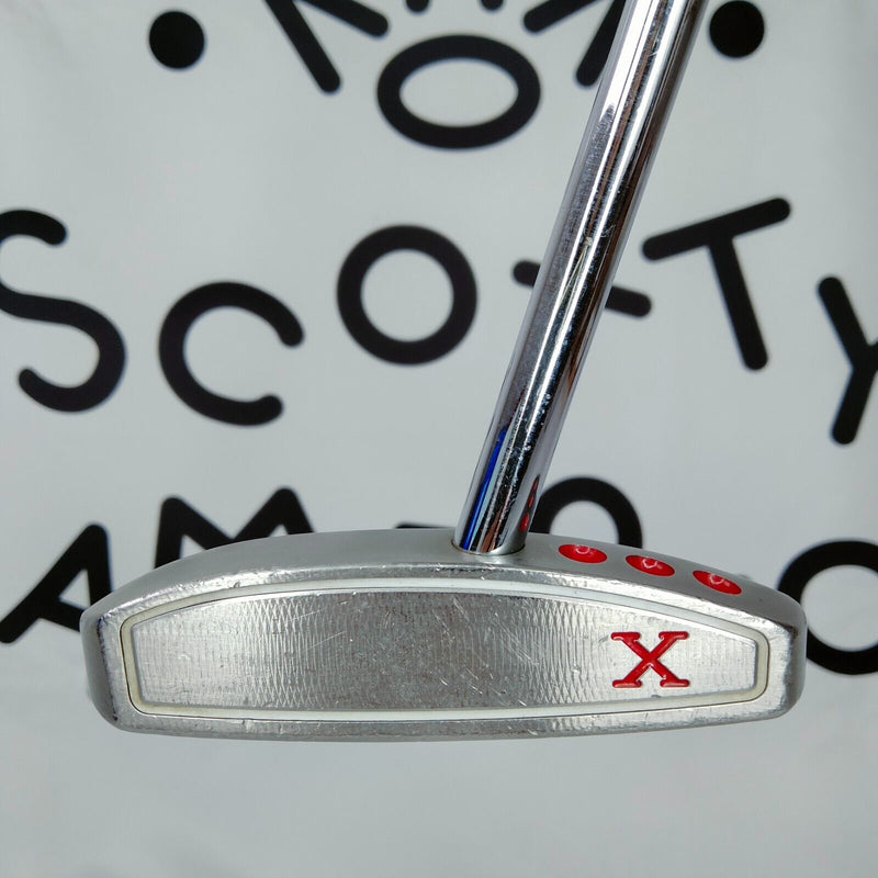 Scotty Cameron Red X2 GSS Putter 34in RH with Headcover & ball