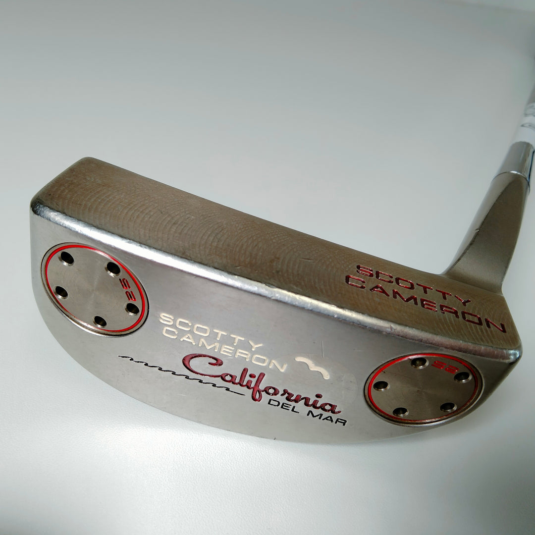 White hot Scotty Cameron milled putter Club Cameron 2010